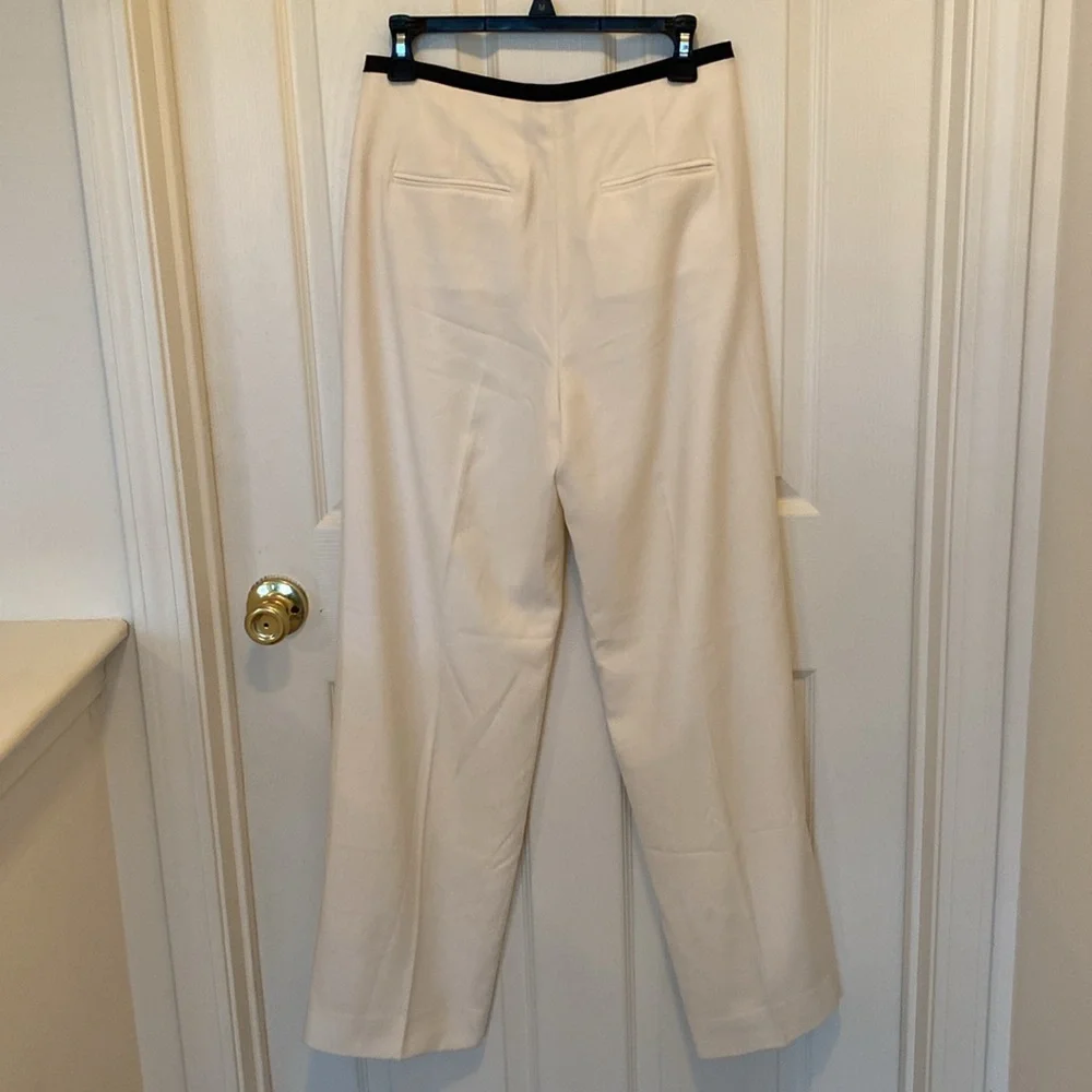 JCrew Collection pleated tuxedo wide leg pants; size 4; NWT - Picture 8 of 12